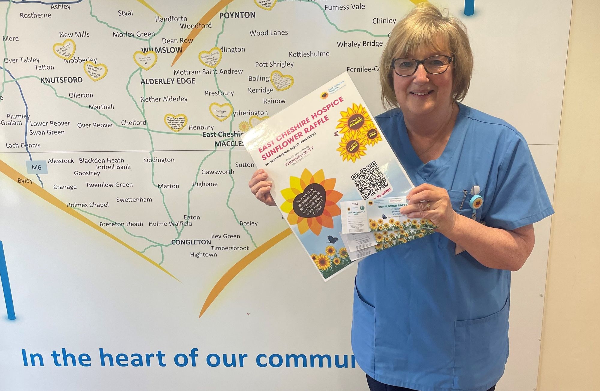 East Cheshire Hospice: Enter our raffle for a chance to win up to £1,000