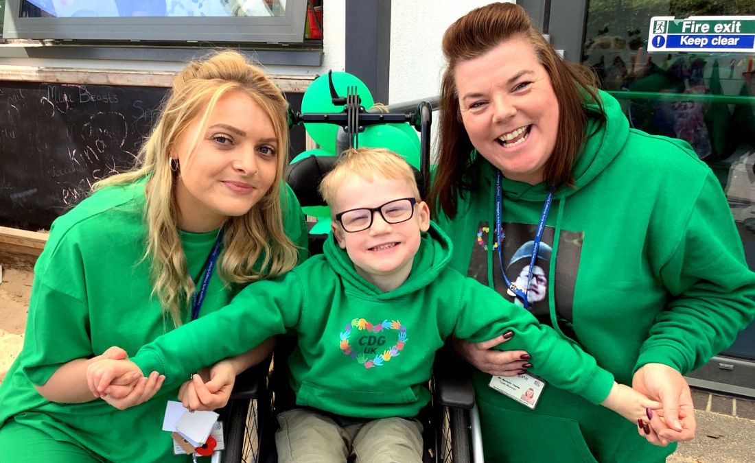 Ramsgate pupils go green to highlight rare genetic condition and support classmate