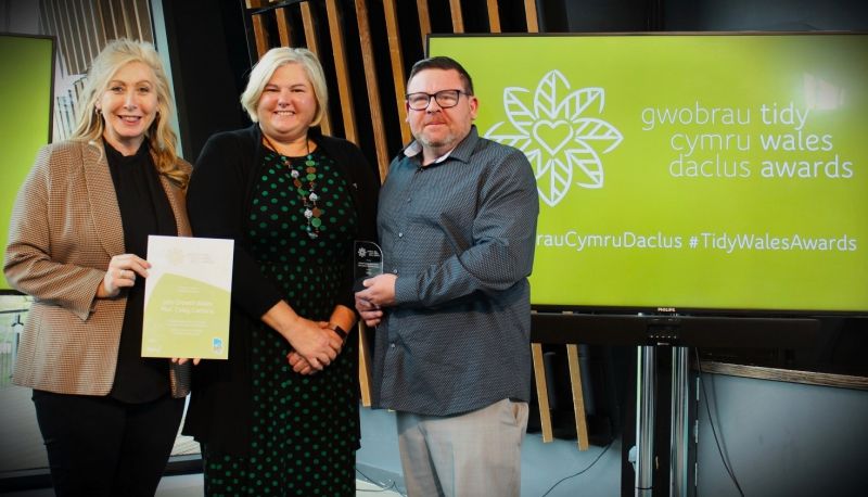 Wildlife corridor and wellbeing garden picks up another national award