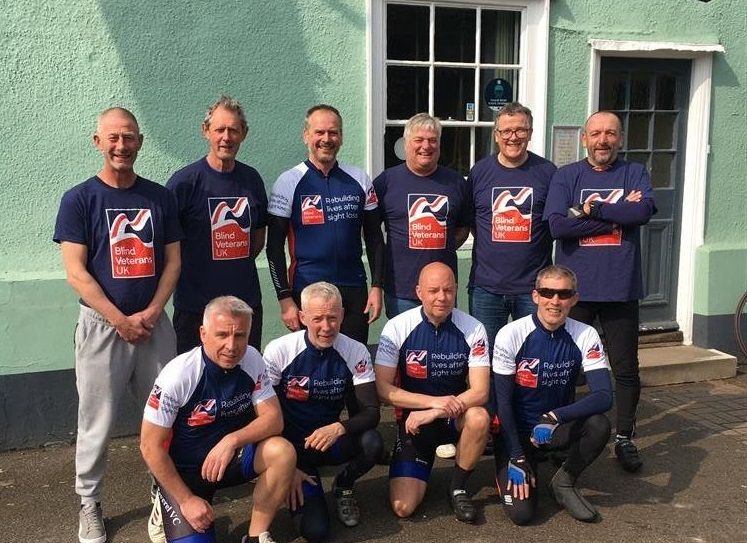 Essex friends to cycle 400 miles in just 24 hours for Blind Veterans UK