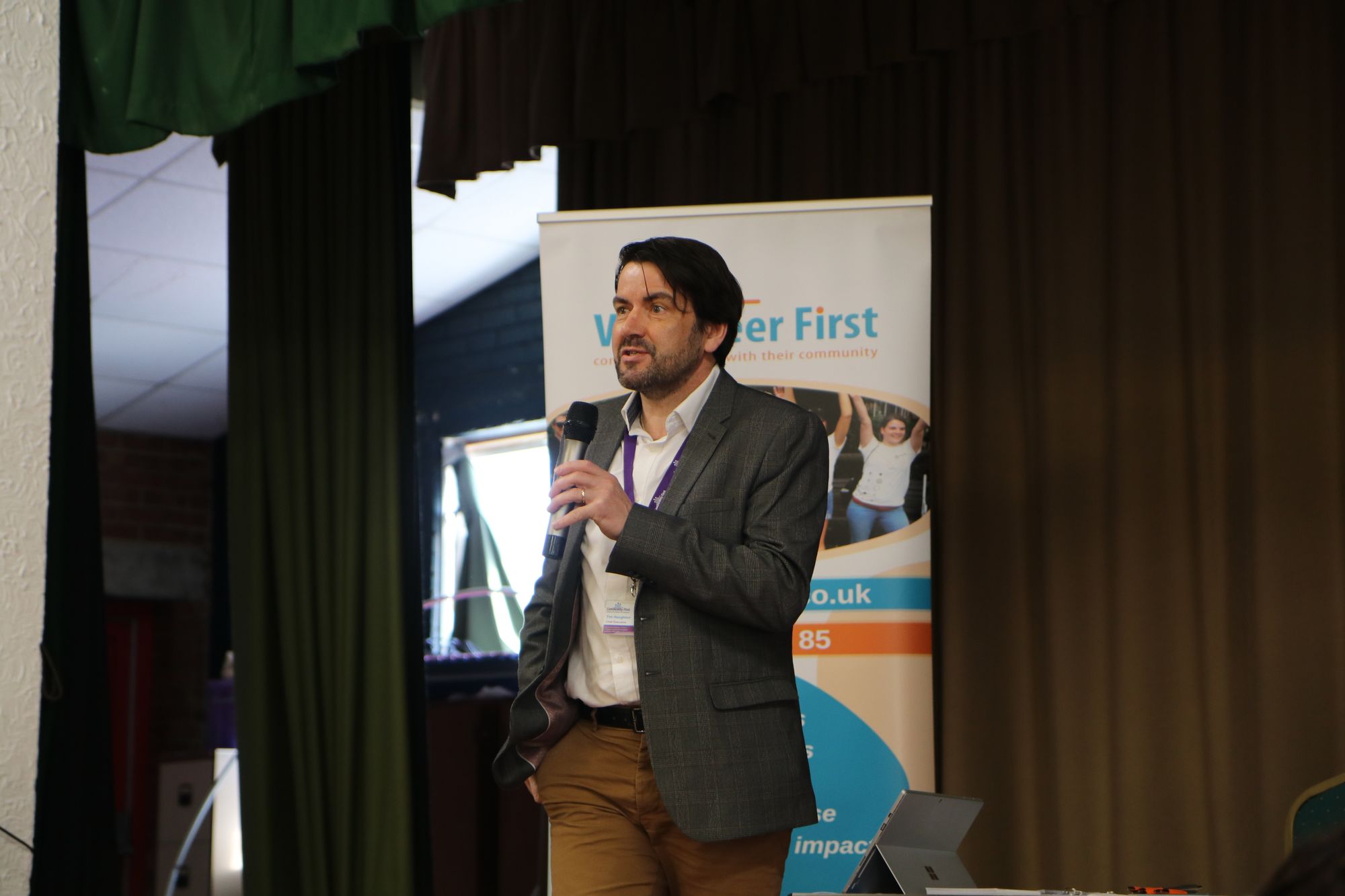 Hampshire's Community First encourages people to lend a hand this National Volunteer's Week