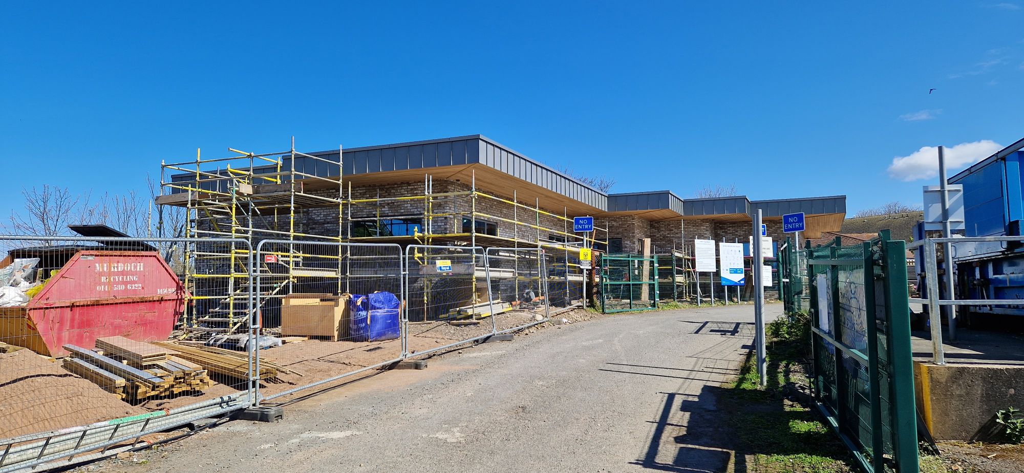 Council’s pioneering construction project takes shape in Girvan