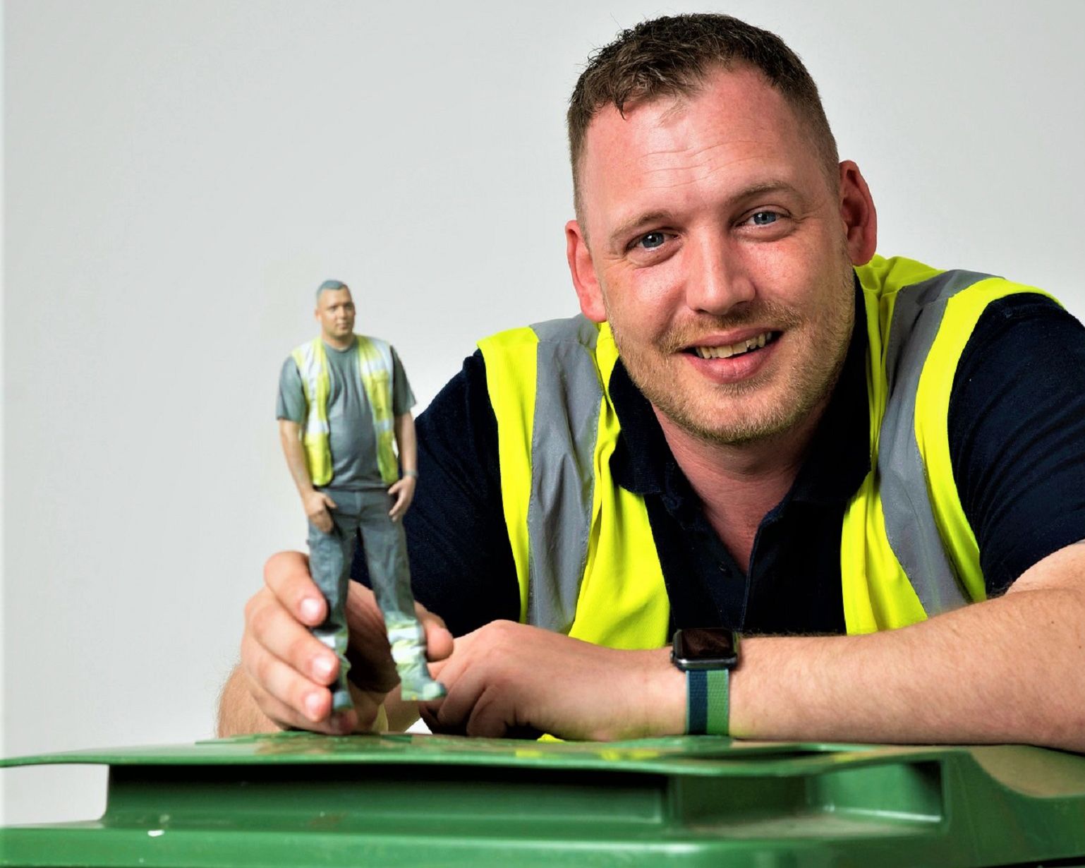 Port Talbot refuse worker gets his own Marvel-style action figure