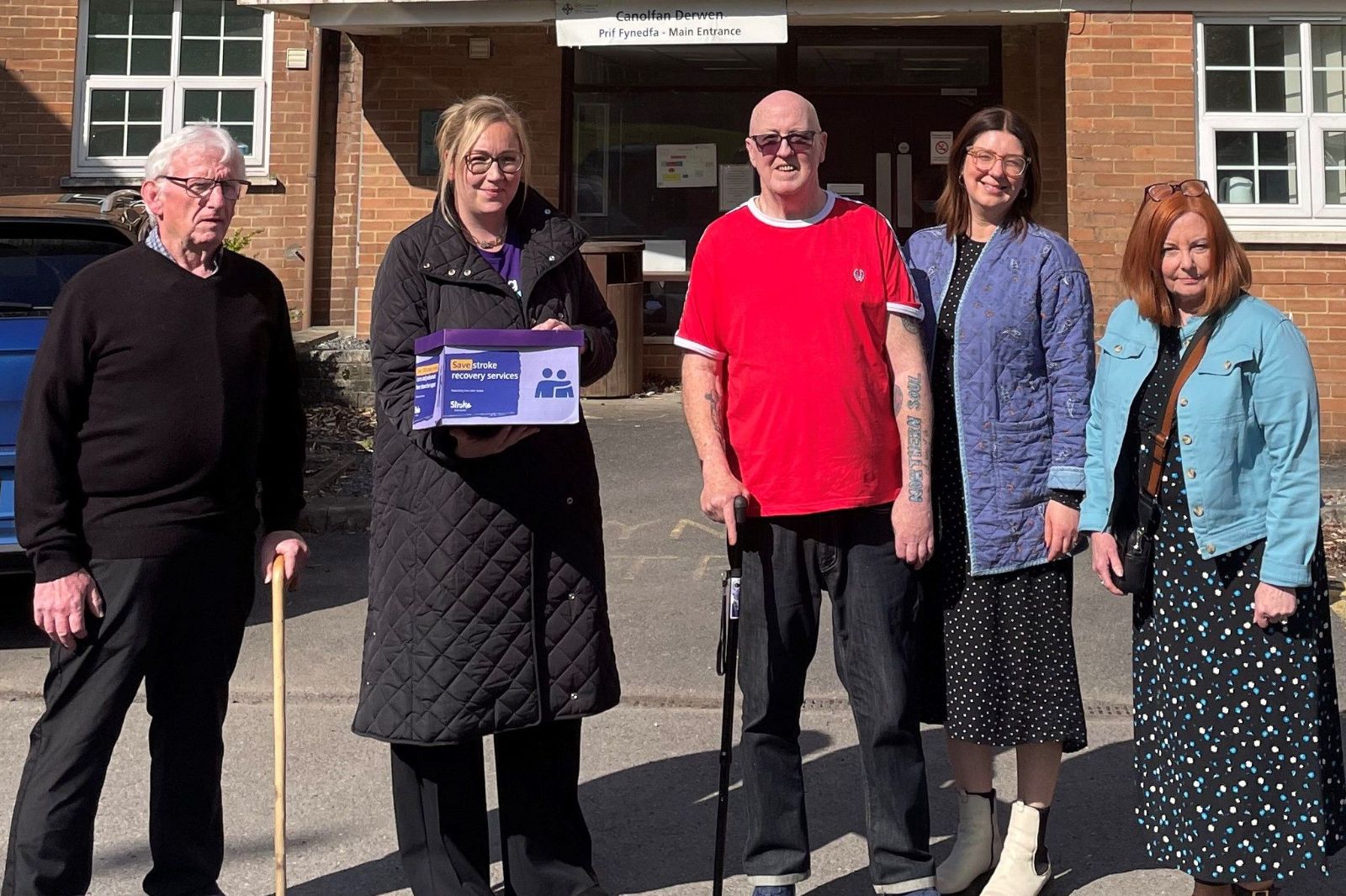 Petition handed to health board against funding cuts to West Wales stroke services