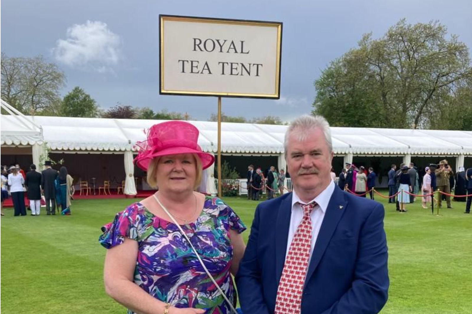 Former Carmarthenshire mayor had royal invite to coronation garden party