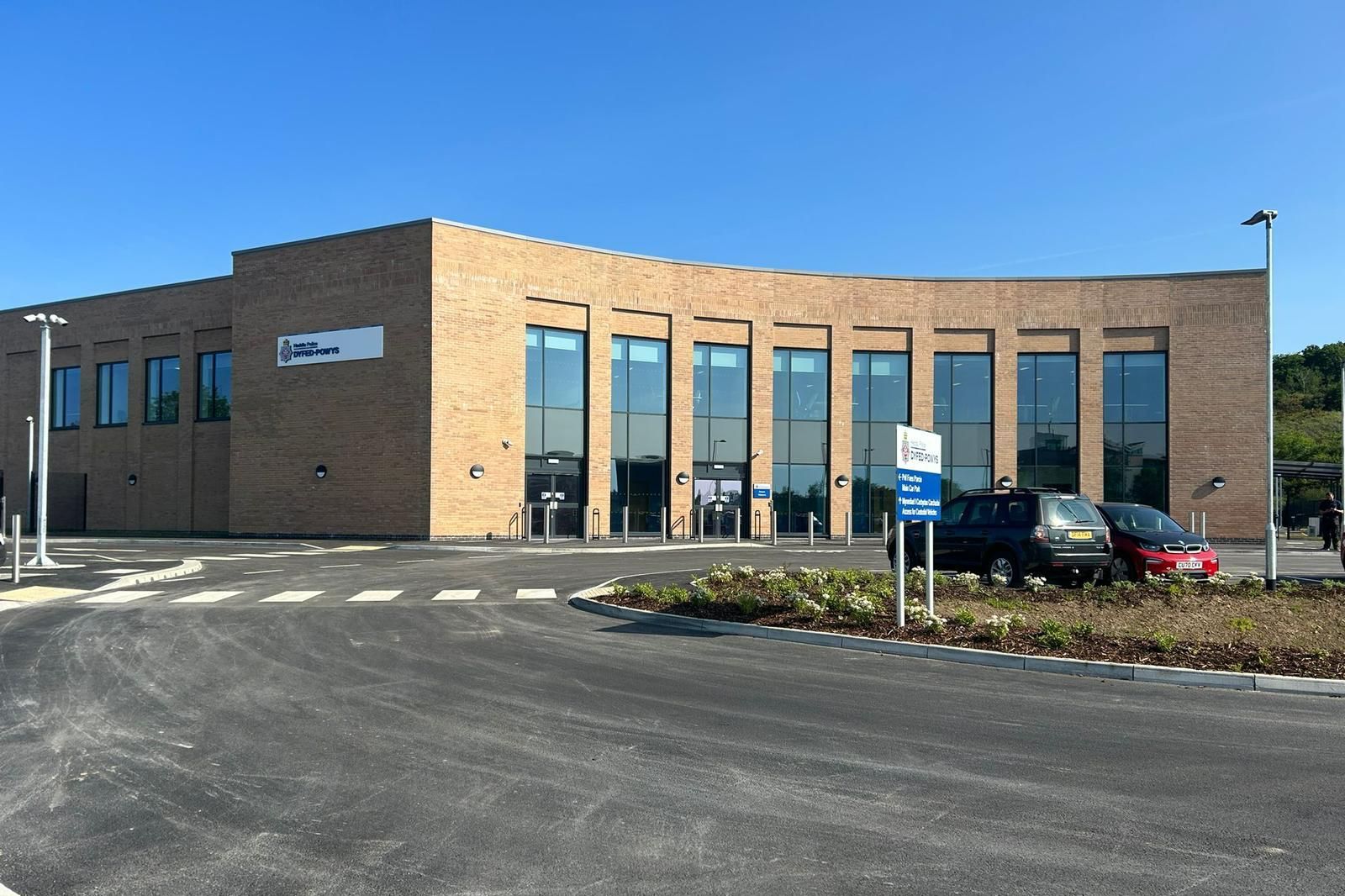 New Carmarthenshire custody suite and police base opens its doors