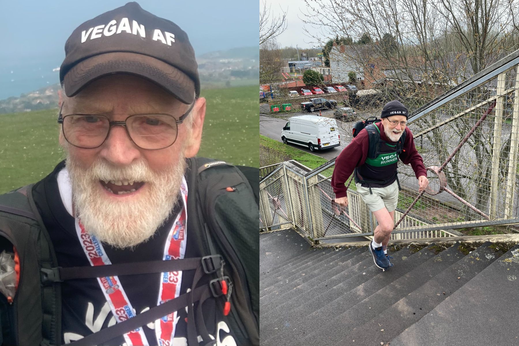 Meet the 85-year-old on a mission to complete one million press-ups and 100 ultramarathons before his 100th birthday