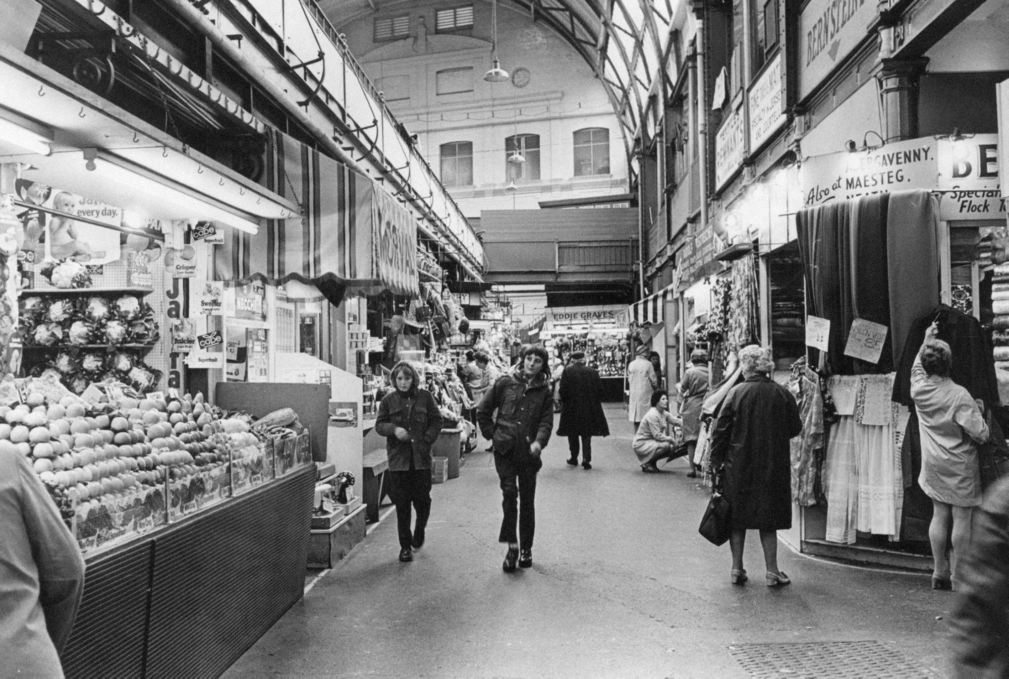 Look back: Forget internet browsing, Newport Market was the place to shop