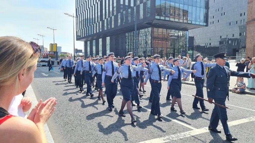 Merseyside RAF Air Cadets commemorate the Battle of the Atlantic