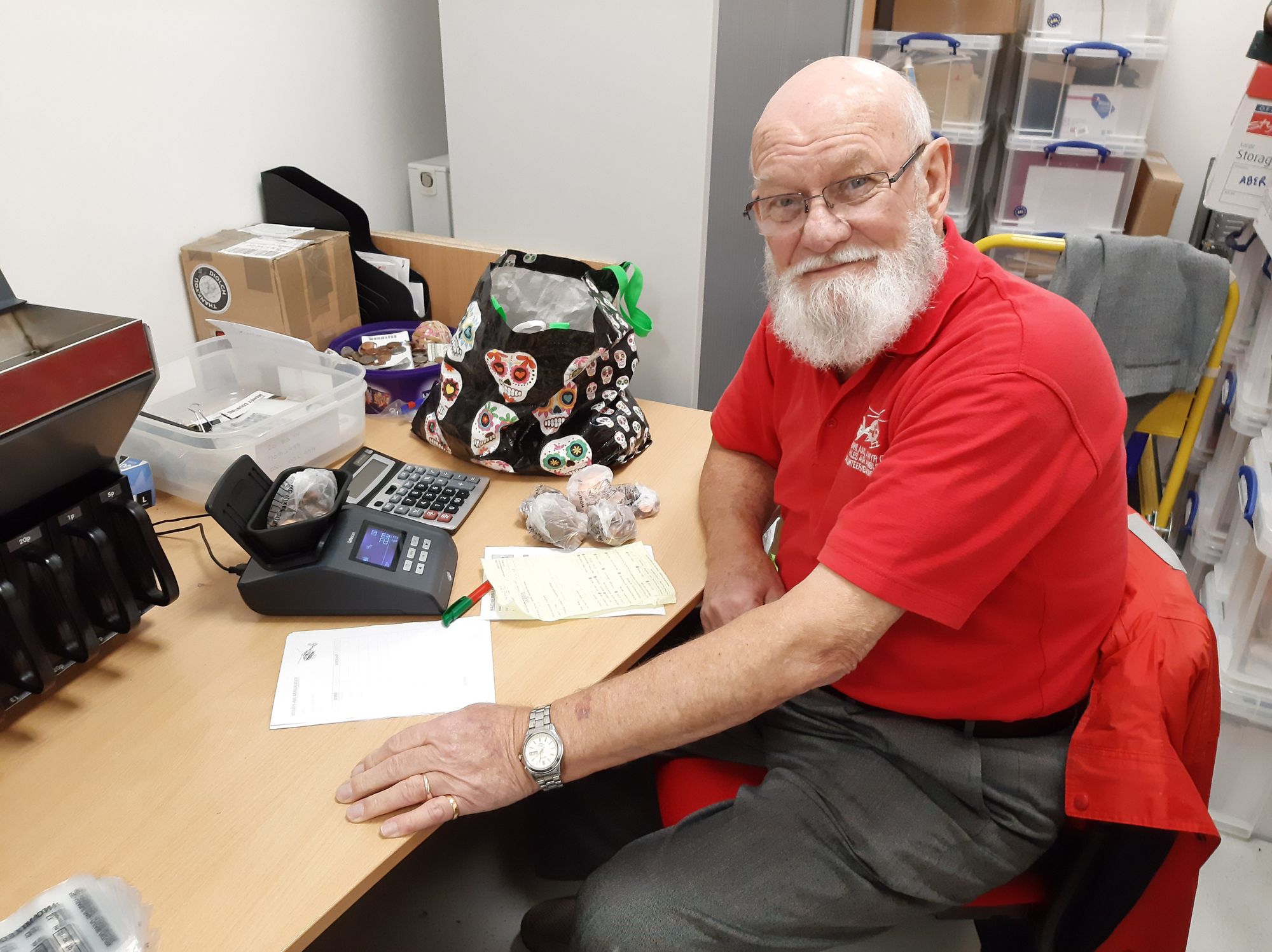 Swansea Wales Air Ambulance volunteer marks 15 years of service