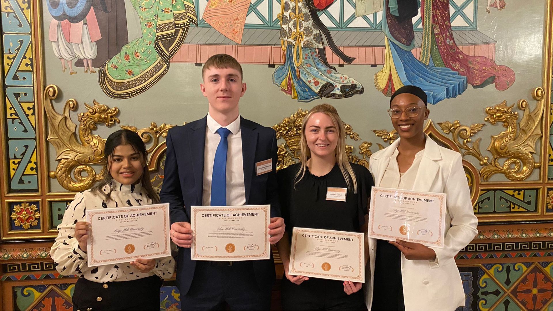 Edge Hill University: Success for students at international competition