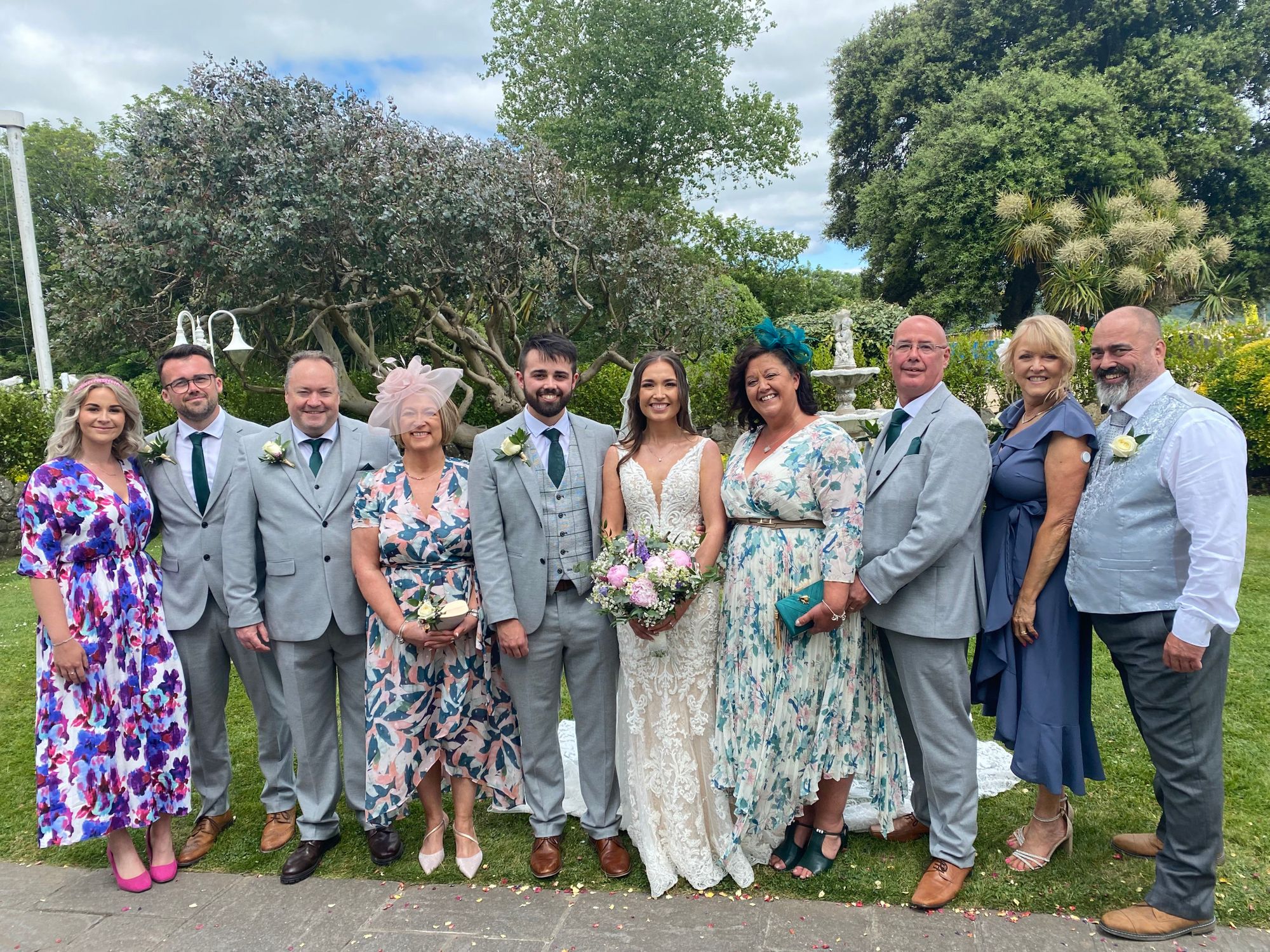Swansea family ties the knot again as part of wedding date tradition