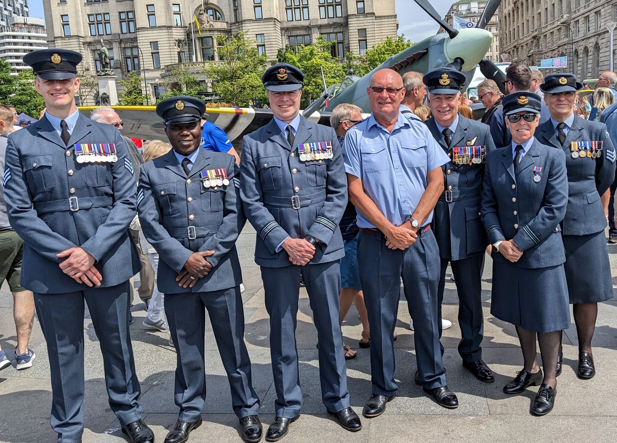 Formby’s RAF Reserve 611 Squadron commemorates Battle of the Atlantic anniversary