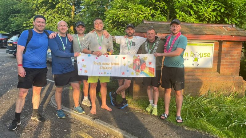 I endured blisters and blazing heat to run 60 miles raising thousands - in memory of my little girl