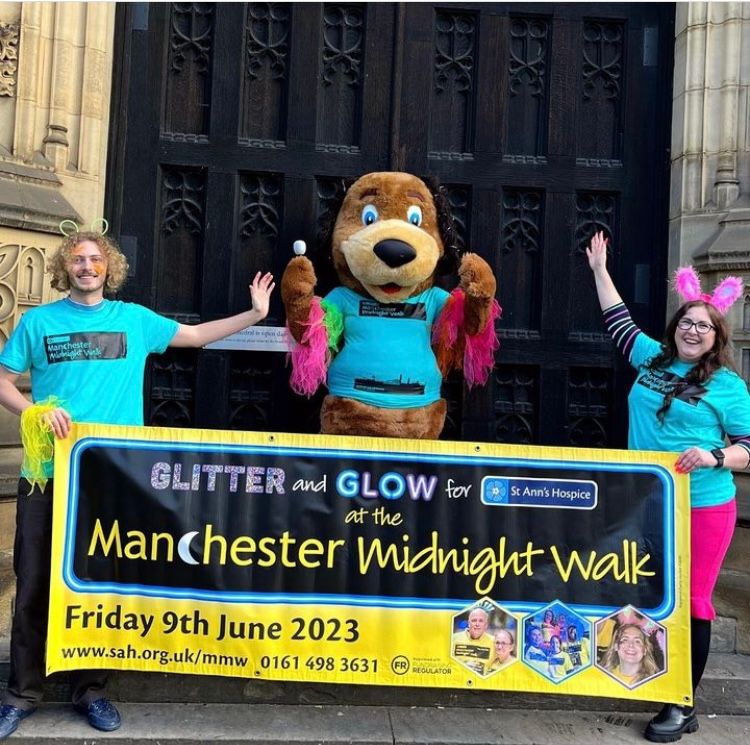 Don’t miss this Friday’s Manchester Midnight Walk for St Ann’s Hospice!