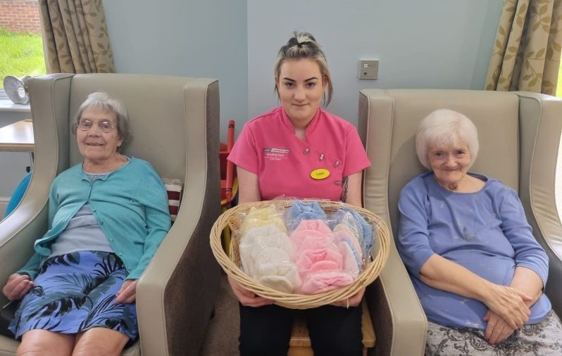 Knit and Natter pensioners respond to call for premature baby clothing InYourArea Community
