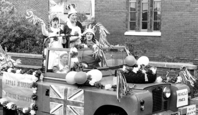 Macclesfield celebrates Queen's Jubilee in 1970s
