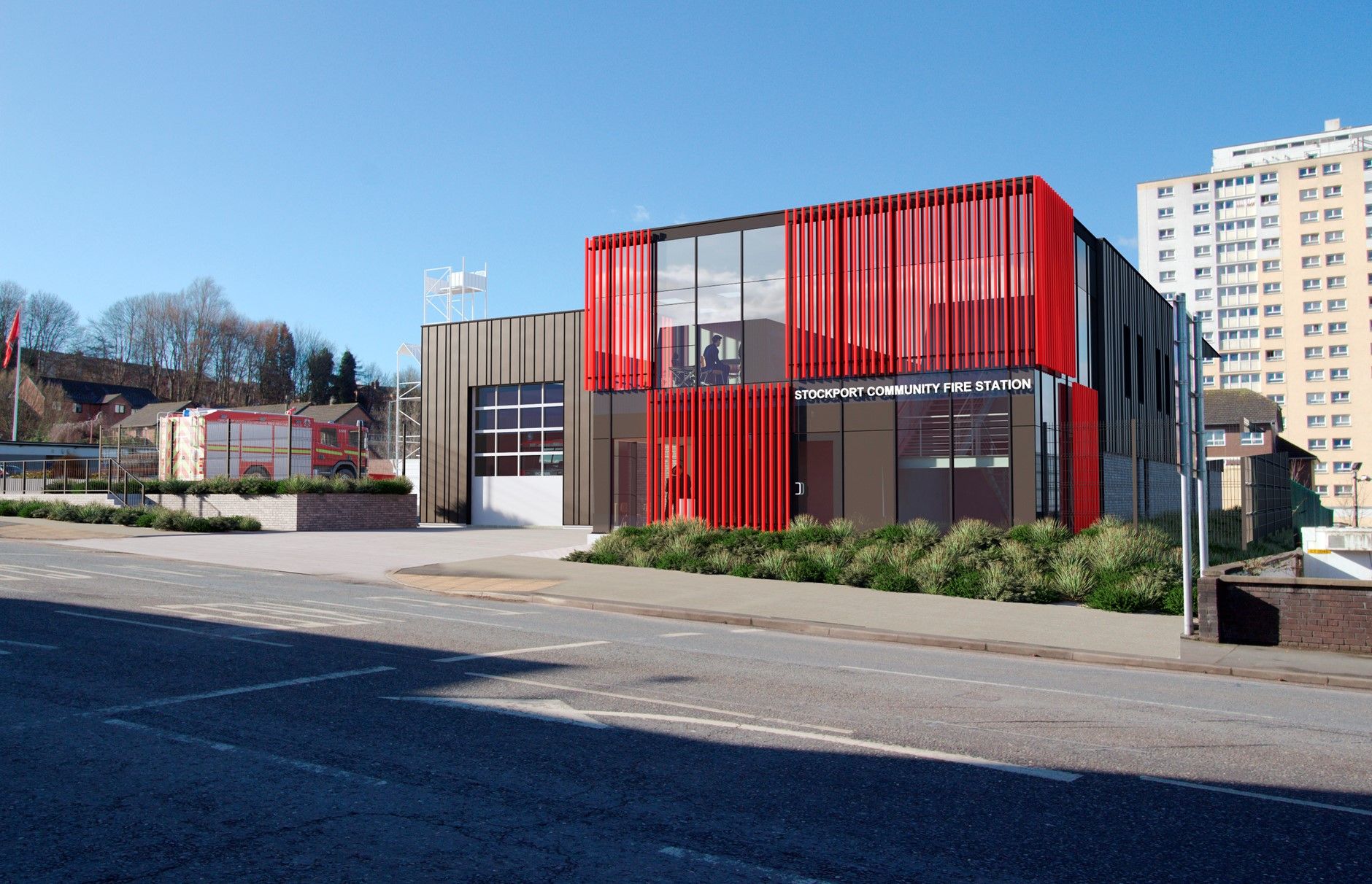 Stockport fire station plans revealed as public consultation opens