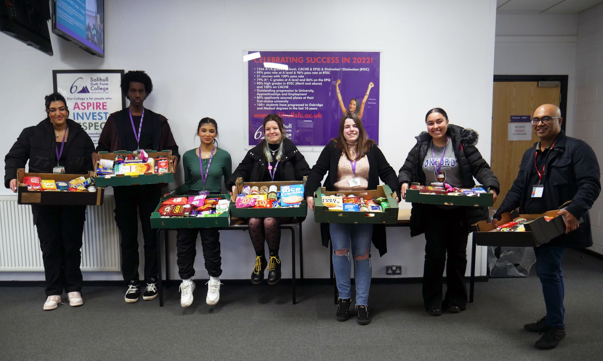 Solihull Sixth Form College sets up food pantry to help with cost of living crisis