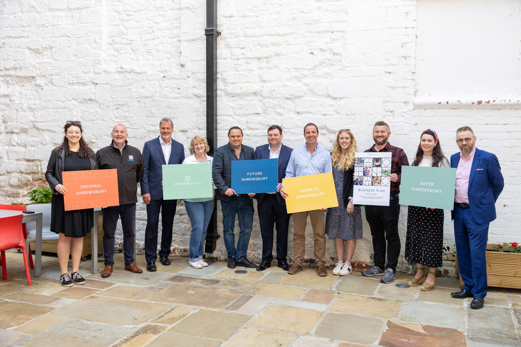Shrewsbury business chiefs unveil £3m plan to make town 'attractive, safe and resilient'
