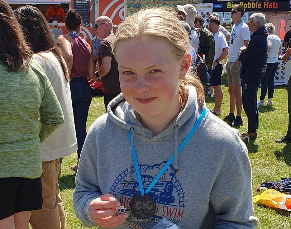 Liverpool swimmer takes first place in the Big Bala 4.5k swim