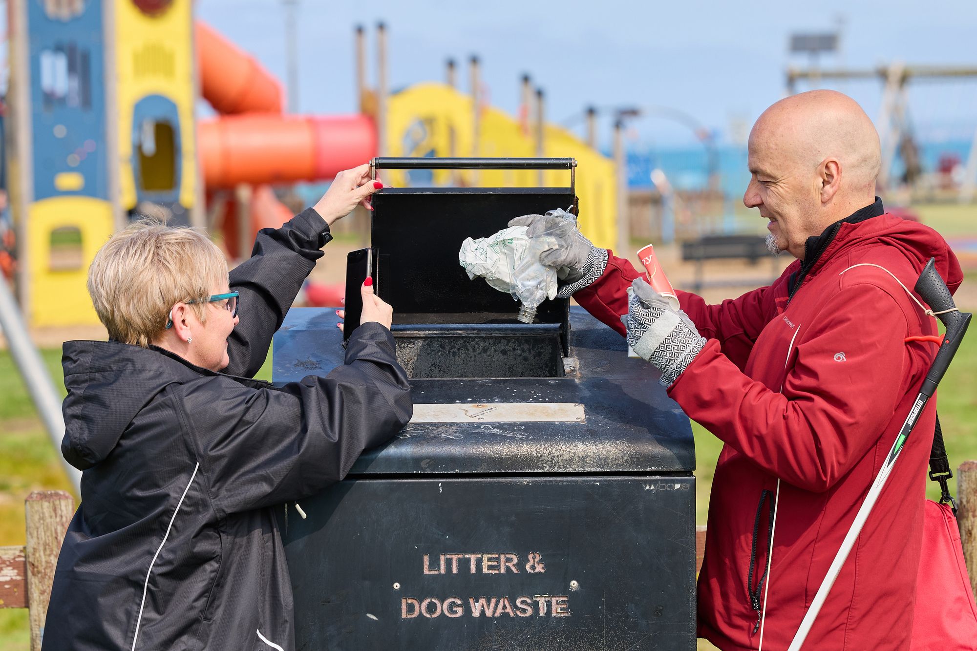 Bin it to win a South Ayrshire Gift Card at beaches this summer