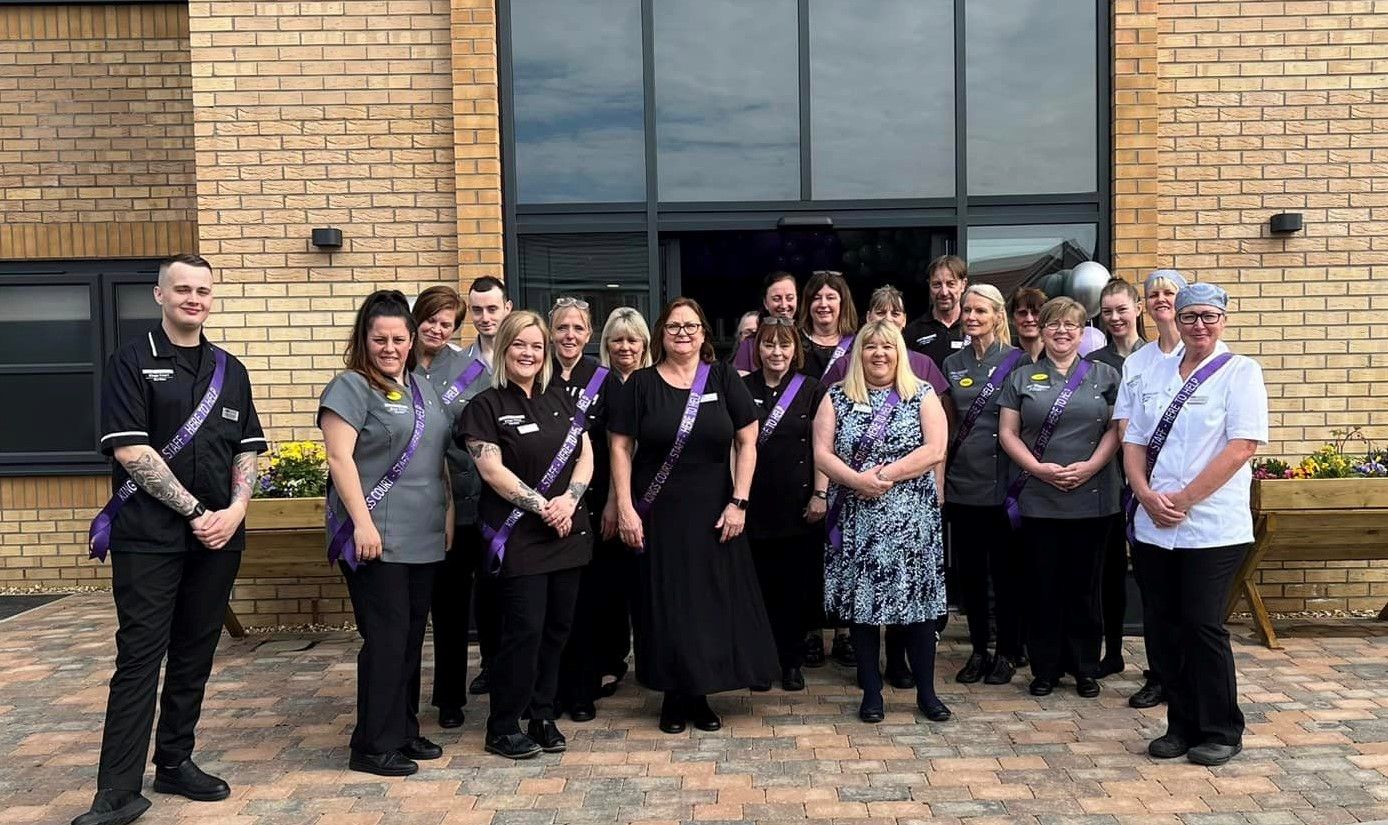 Newark care home celebrate #GladtoCare Week 2023 with food tasting and exercise sessions