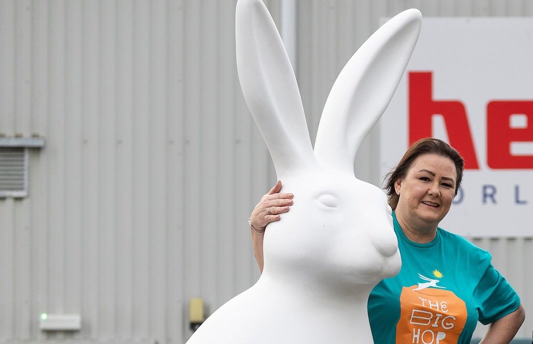 'Hop to it' and you can volunteer with fundraising art trail