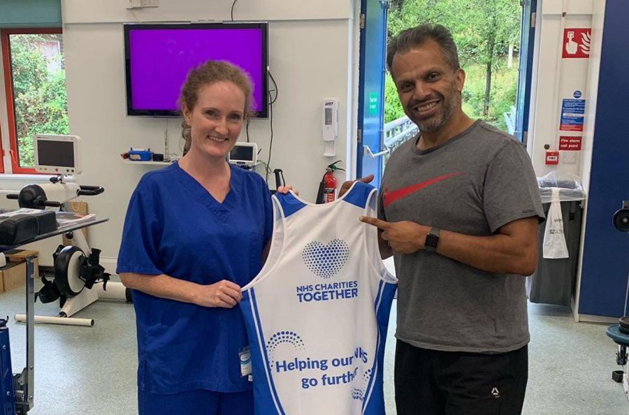 Dad told he may never walk again now runs marathons to thank the NHS