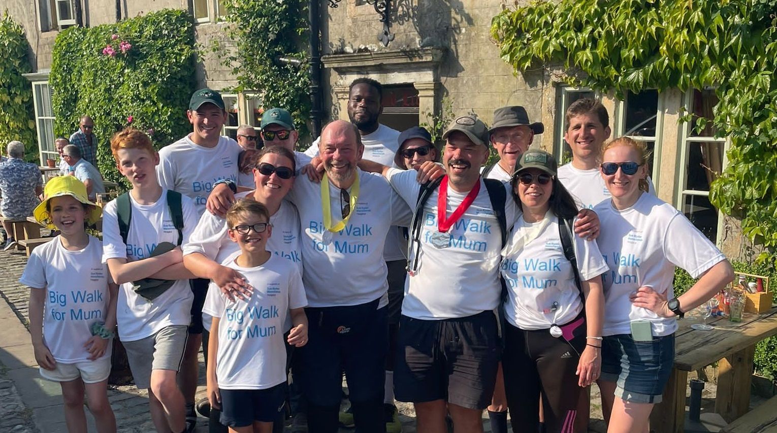 Burnsall family complete gruelling 24-hour hike in memory of 'wonderful' mum