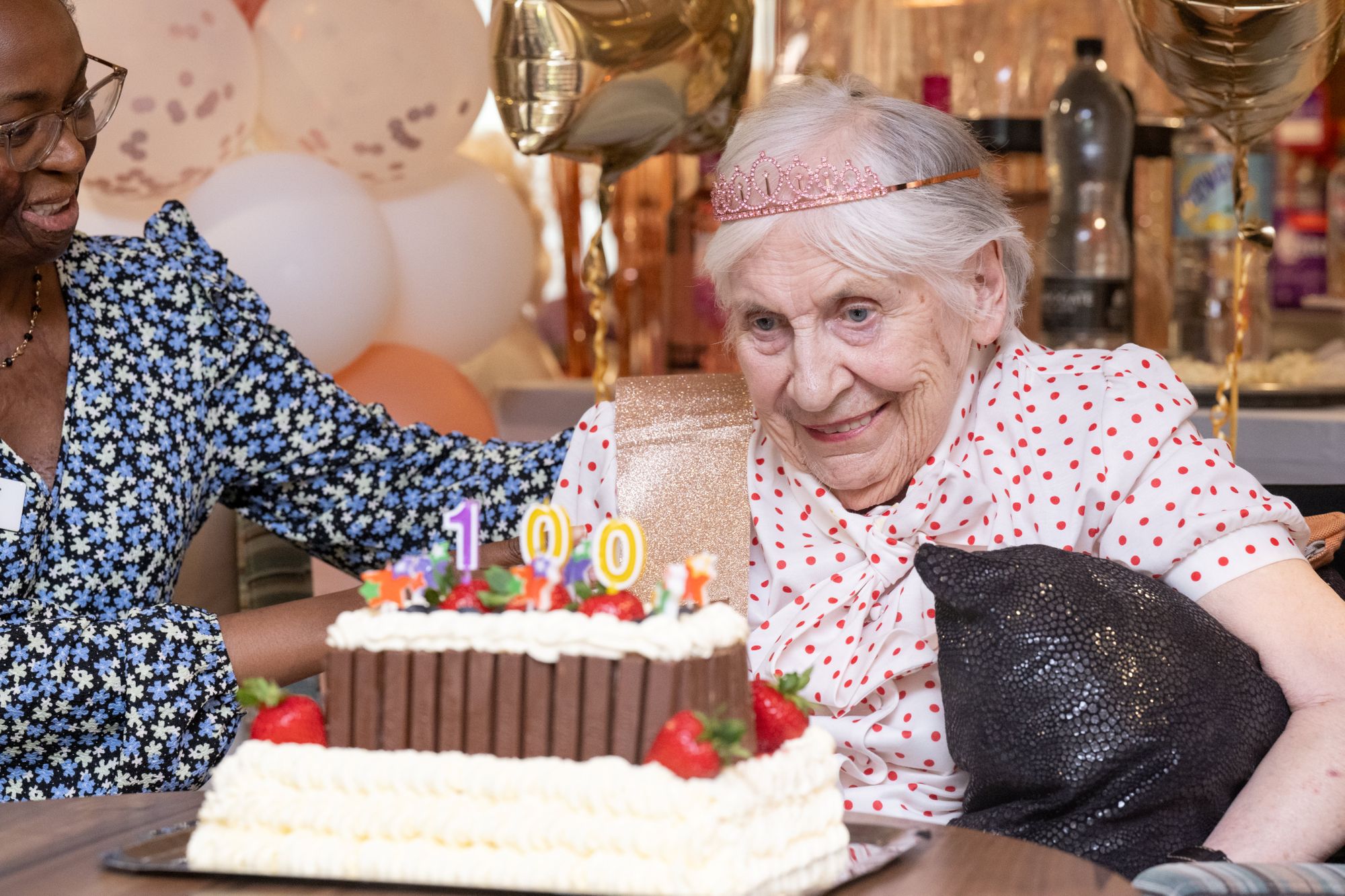 'Enjoy a healthy diet - but enjoy chocolate more' - excellent advice from 100-year-old Denise