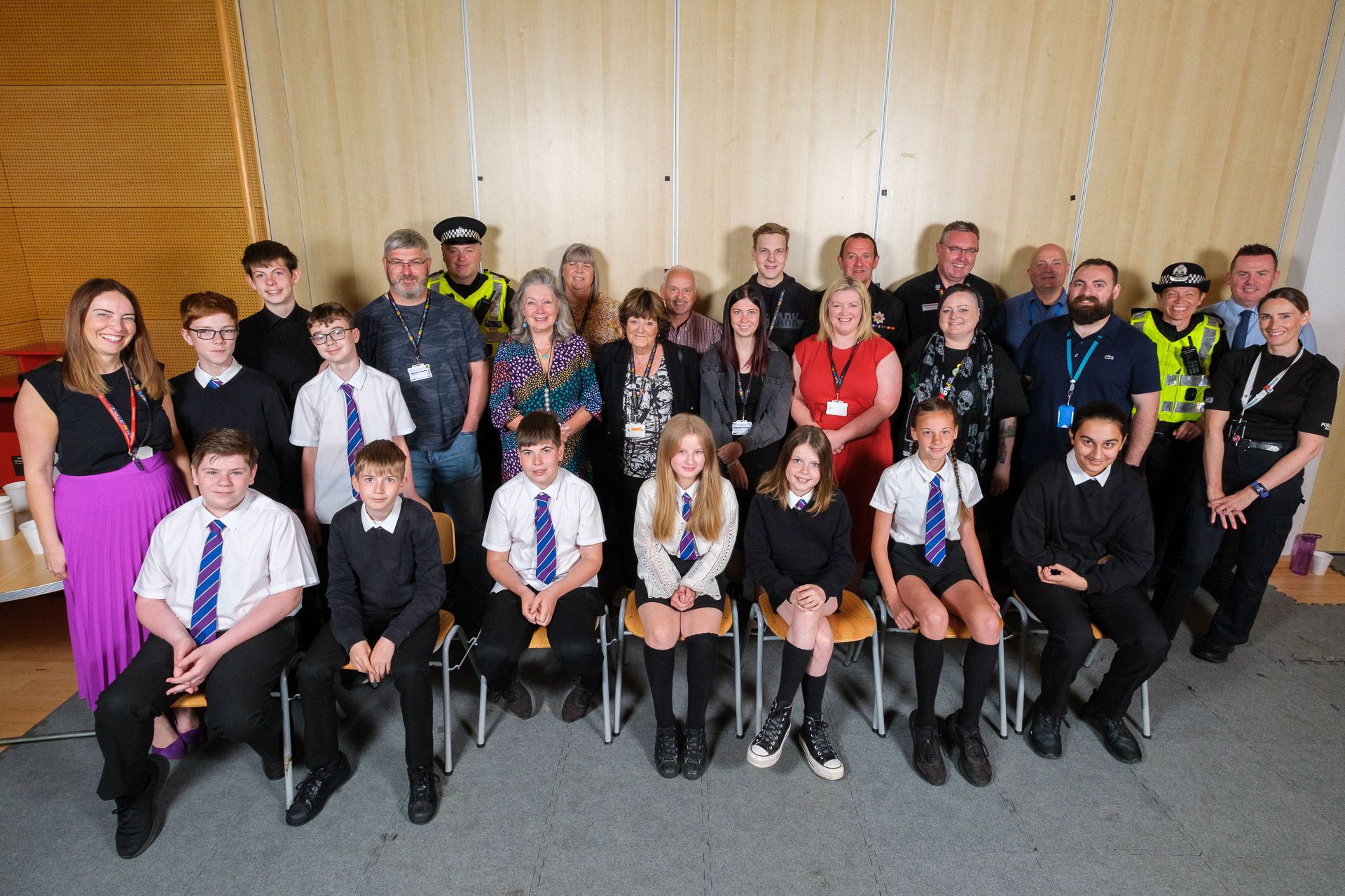 Youth roadshow tours East Ayrshire to educate on anti-social behaviour, peer pressure and fire and water safety
