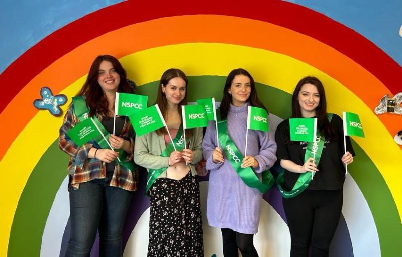 Cardiff University students gain first-hand experience volunteering with NSPCC Cymru