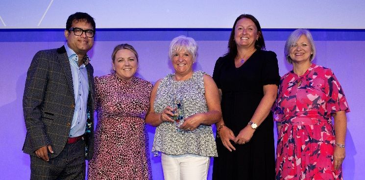 Community response service for older people and adults with complex health needs wins award