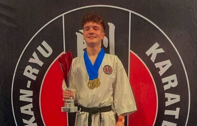 Staffordshire school celebrates another national sports champ among its students