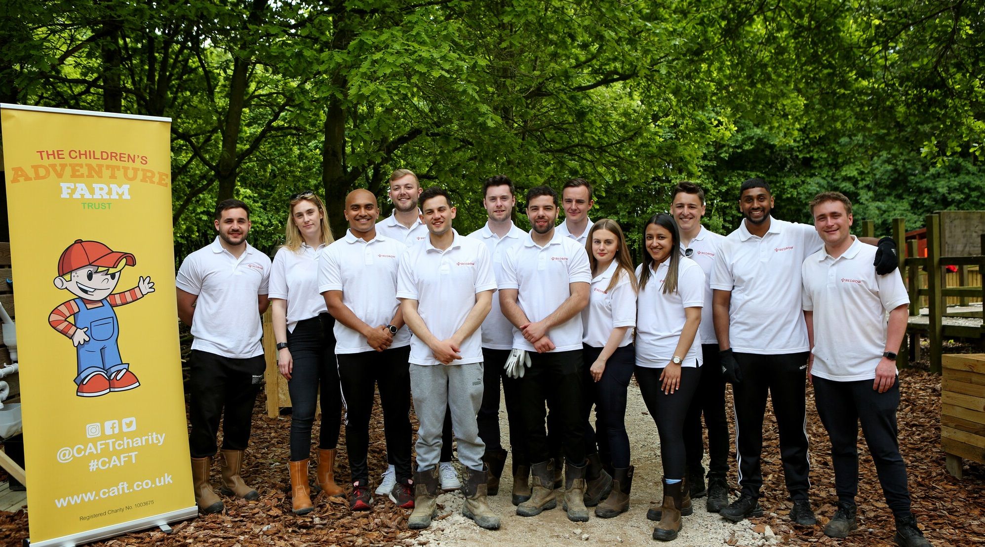 Graduate trainees create sensory play area for Altrincham children