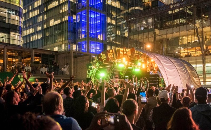 Vibrant line-up announced for five-day festival in Canary Wharf next month