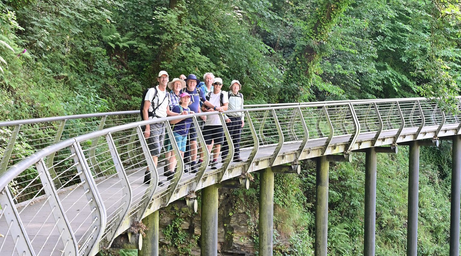 Rossendale Ramblers enjoy two walks and annual BBQ