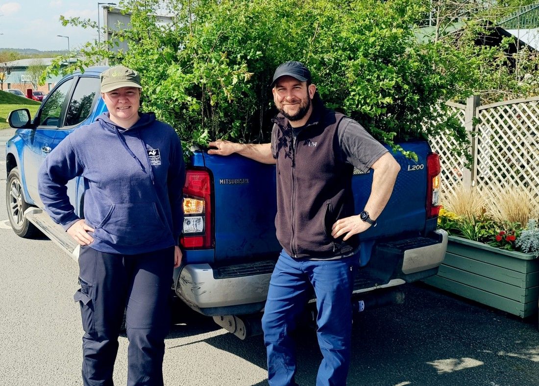 Flintshire company join forces with North Wales Wildlife Trust