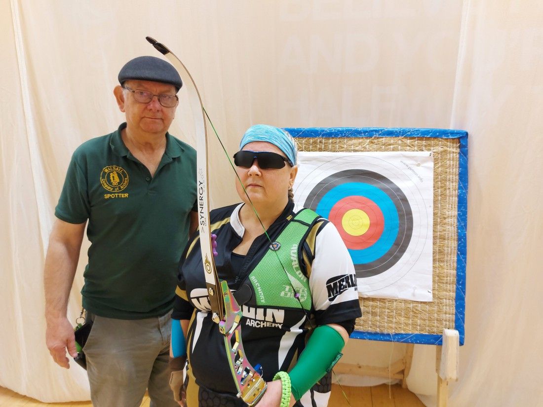 Blind mum set to fulfil dream and represent Team GB at international archery contest