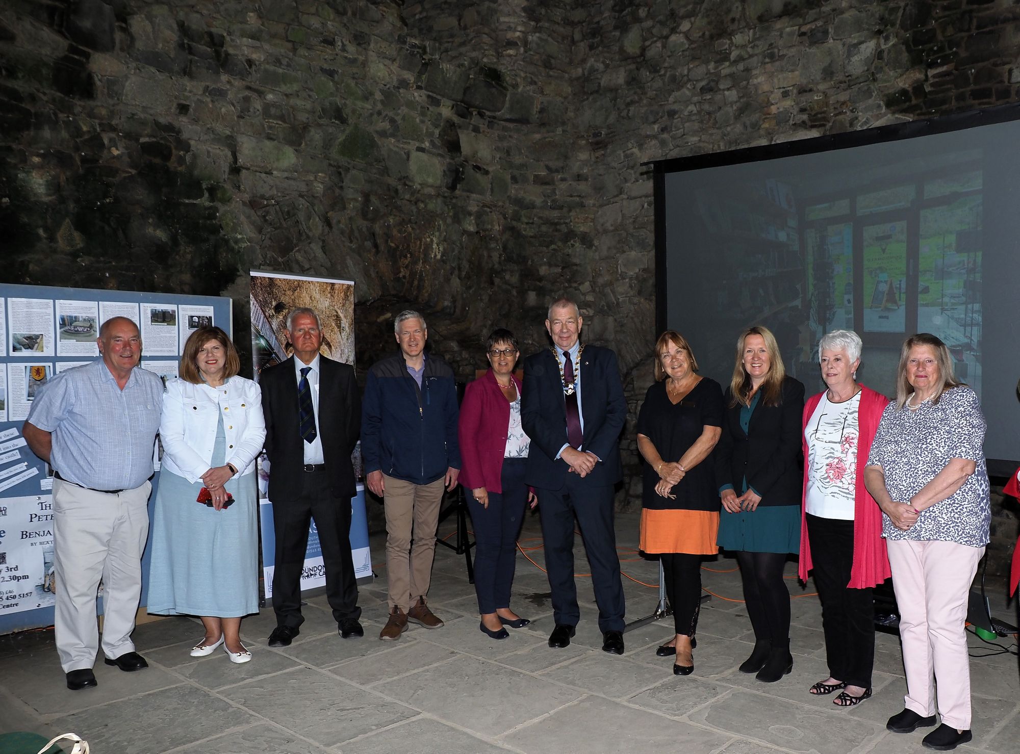 Community Wealth Building Supports launch of film programme at Dundonald Castle