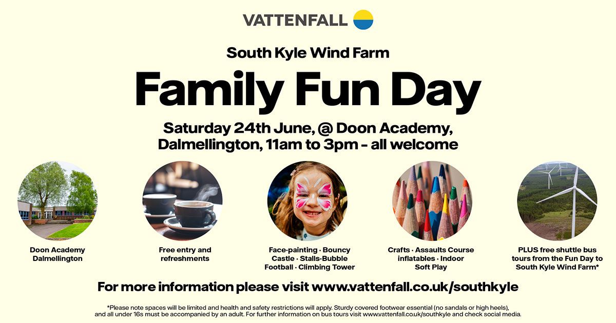 Family Fun Day will celebrate Wind Farm Inauguration