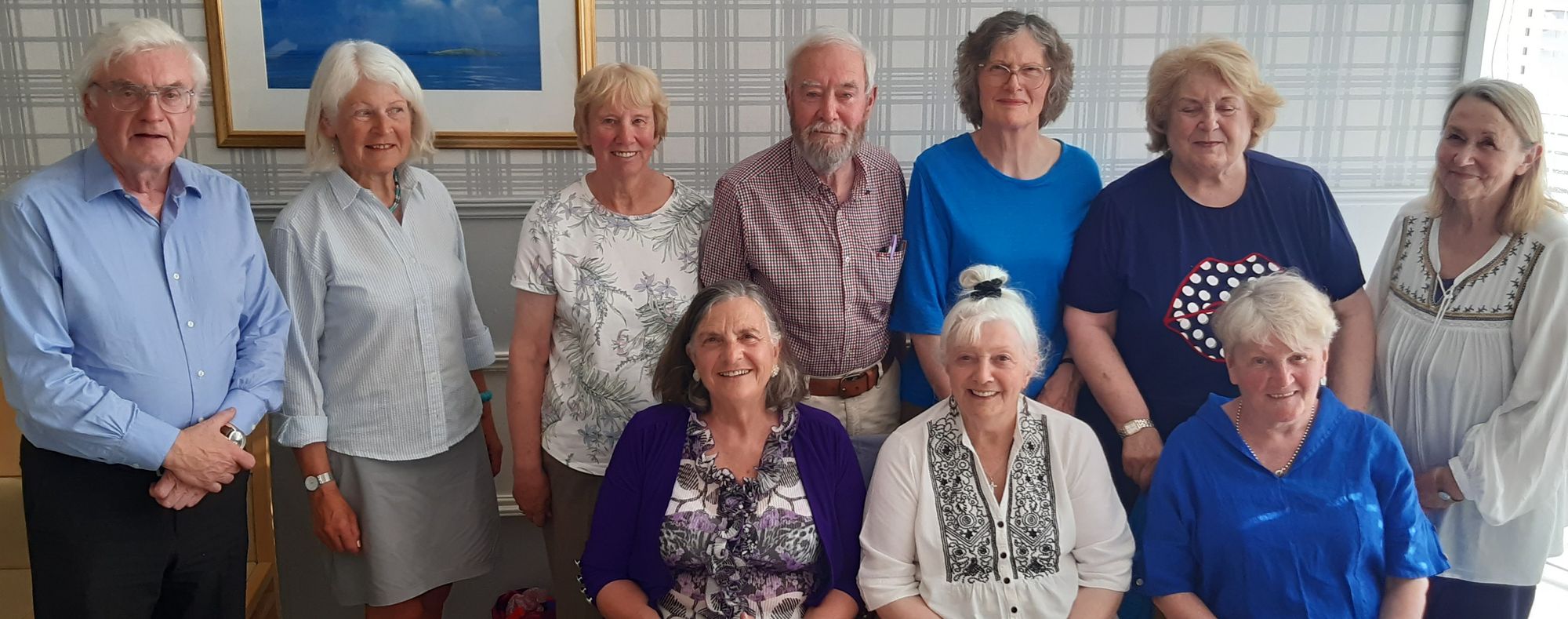 Volunteers enjoy end-of-season social gathering