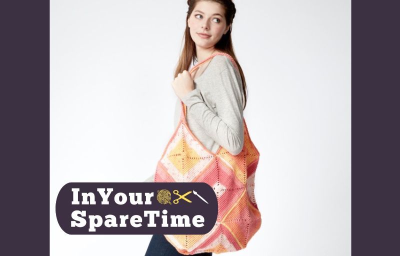 Bags of summer style with this FREE crochet pattern from Hobbycraft Ideas Hub