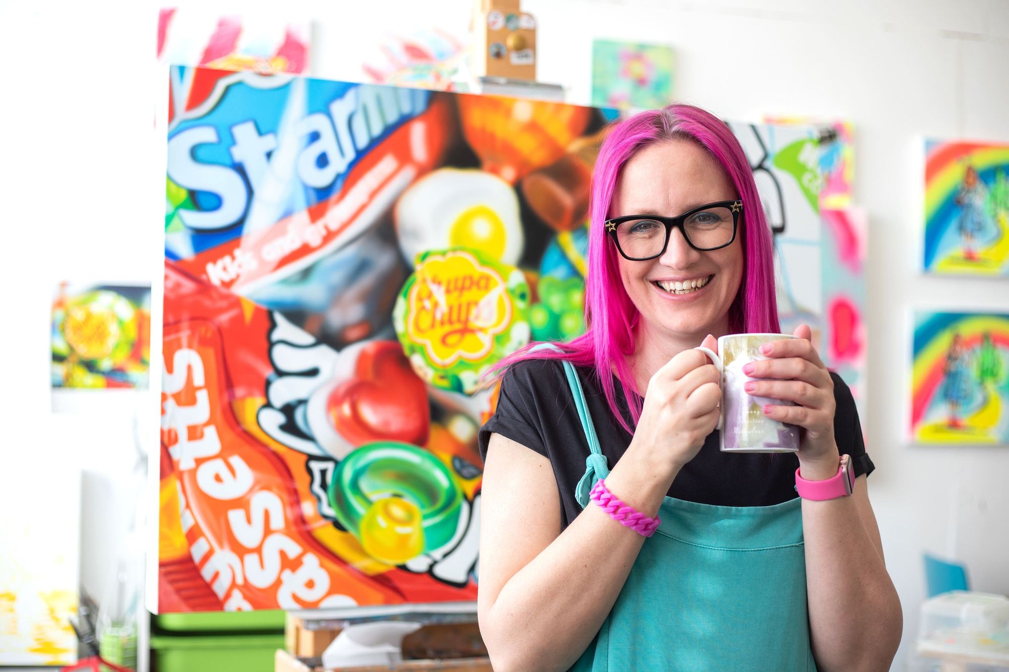 Woman in remission for bipolar disorder says art ‘saved’ her life