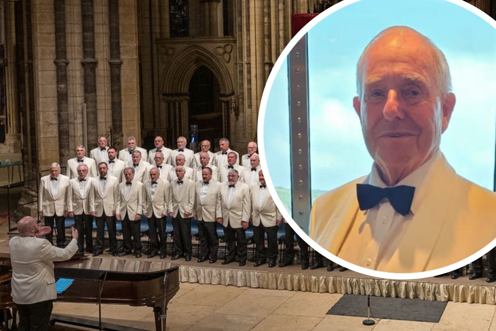 Swansea chorister Dudley Williams celebrates more than 60 years of singing