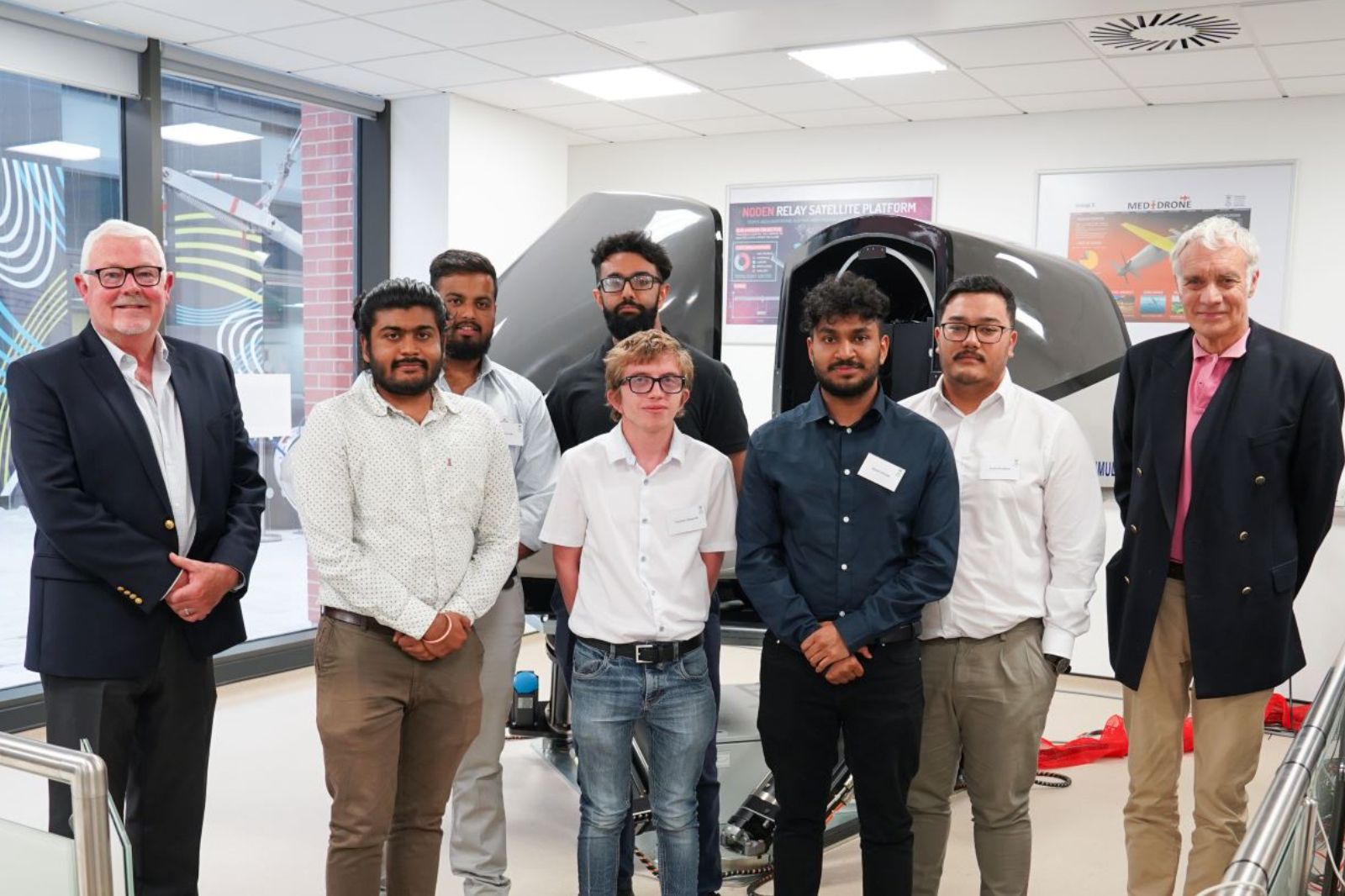 Swansea students hit the heights to win aerospace engineering competition