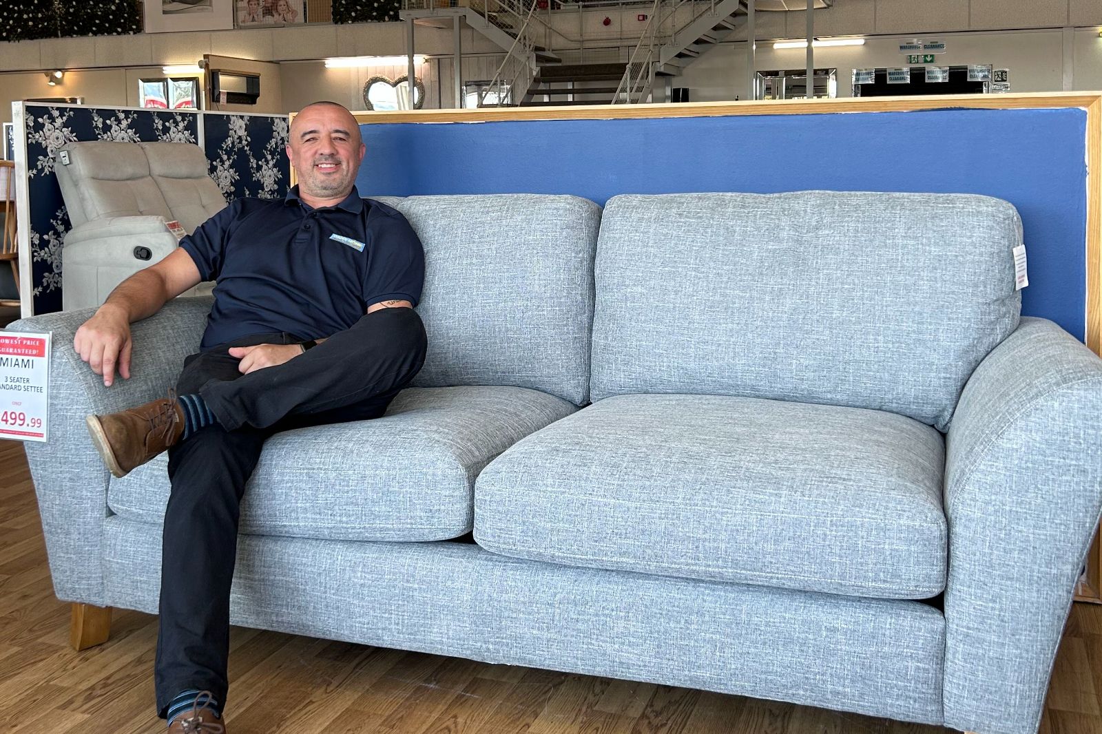 Cross Hands furniture salesman's Guinness World Record attempt in aid of MacMillan