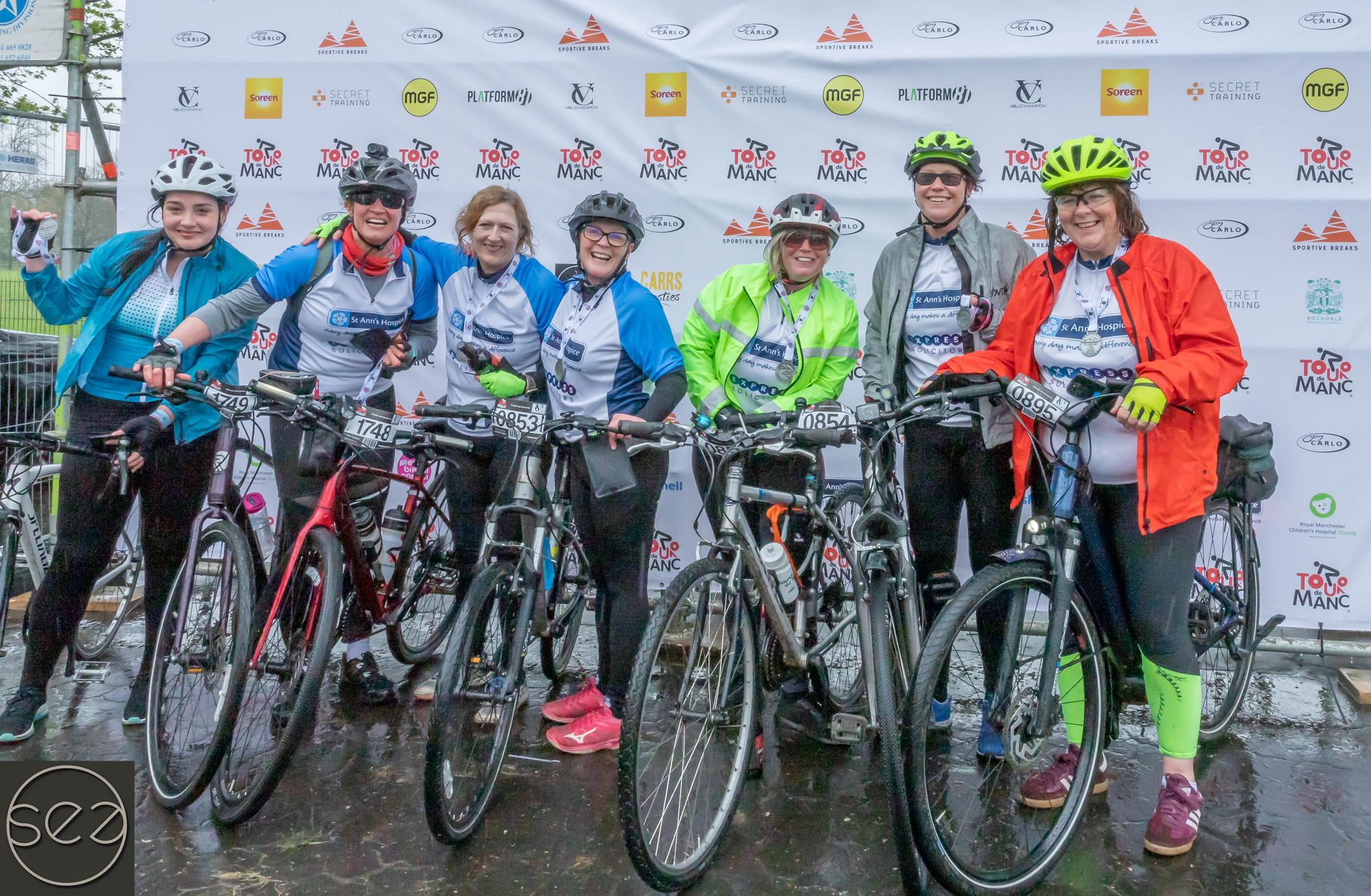 45 riders raise money for St Ann's Hospice at Tour de Manc