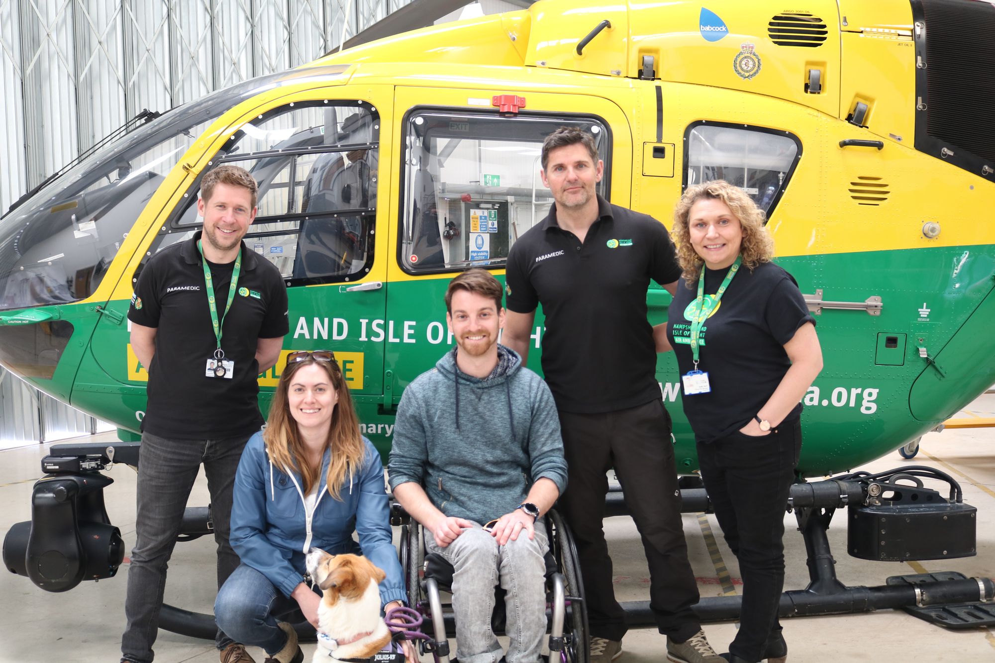 Hampshire and Isle of Wight Air Ambulance launches aftercare service